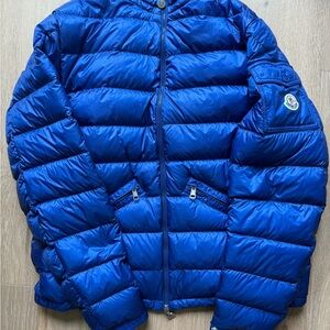Moncler Royal Blue Puffer Jacket